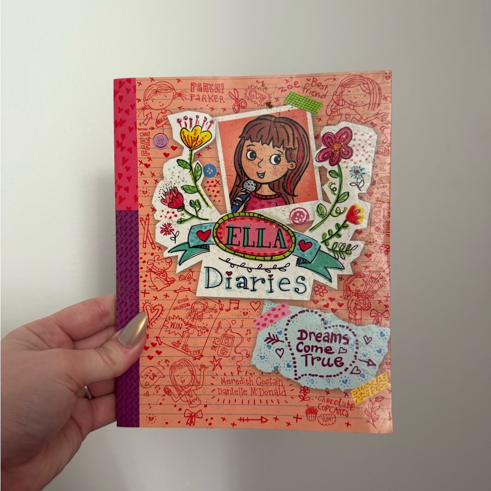 Kids book - Vibrant Orange and Red